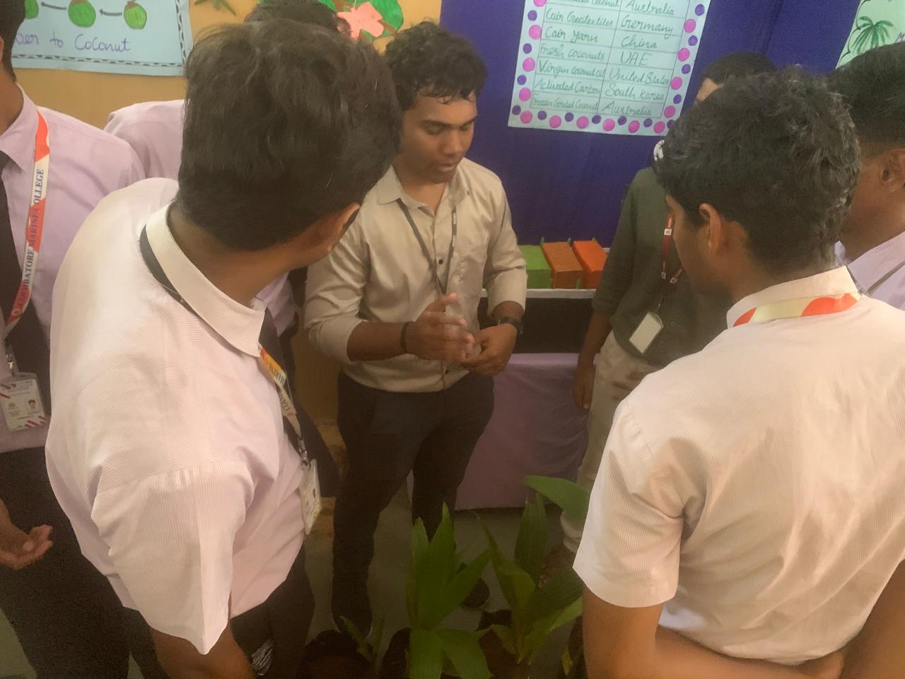 COIR- EXPO AT NGM COLLEGE